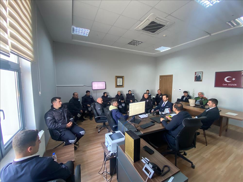 A ve B Kapı Sabit Görevli Personellerimiz ile İstek, Görüş, Öneri Toplantısı Gerçekleştirdik